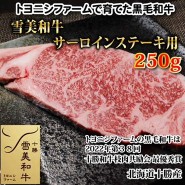 雪美和牛サーロインステーキ250ｇ