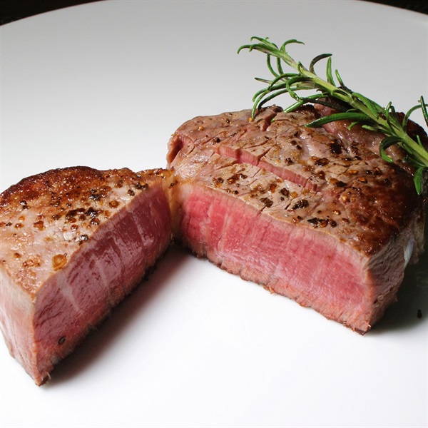 豊西牛ヒレステーキ用120g　５パックセット
