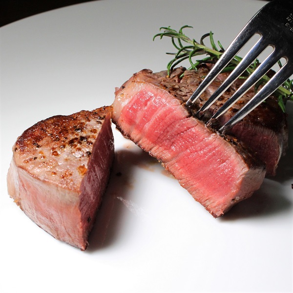 豊西牛ヒレステーキ用120g　５パックセット