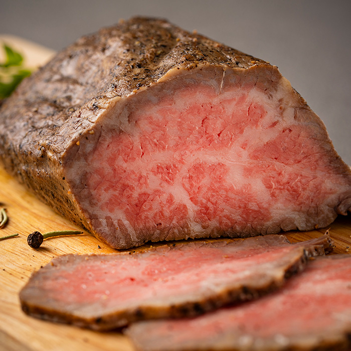 帯広牛ローストビーフ（モモ）　２５０ｇ（ソース付き）