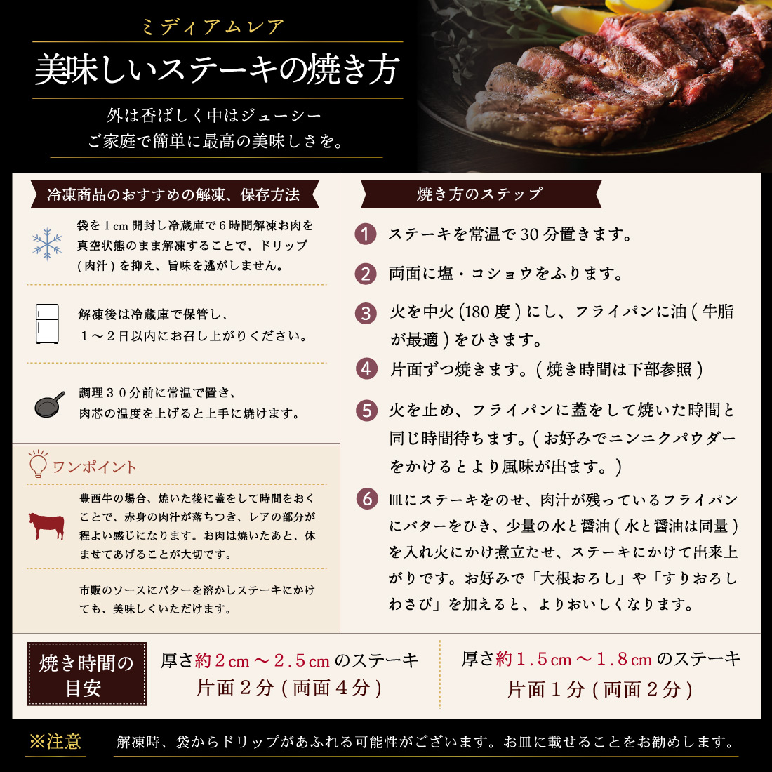 帯広牛サーロインステーキギフト